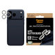 Kameralinsenschutz Hoops für iPhone 17 Pro Max/17 Pro/16 Pro Max/16 Pro, Glitter Silver, PanzerGlass