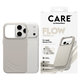FLOW Hülle mit MagSafe für iPhone 17 Pro, Vanilla, CARE