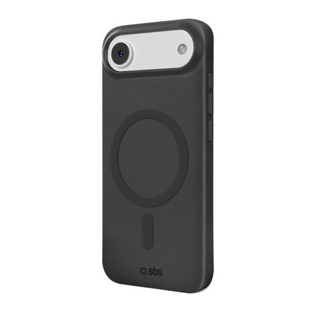 SBS - Instinct Mag Case kompatibel mit MagSafe für iPhone 17 Air, Schwarz