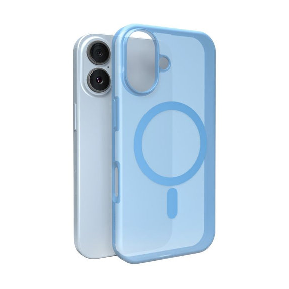 PURO - DAYLIGHT Case mit MagSafe für iPhone 17, Blau