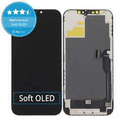 Display Soft OLED für iPhone 12 Pro Max - Touchscreen + Rahmen, DIAGNOSTIC