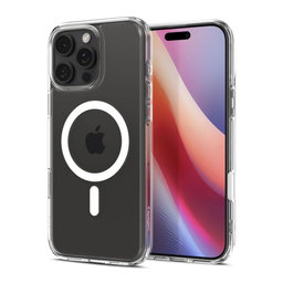 Spigen - Hülle Ultra Hybrid "T" MagSafe für iPhone 16 Pro, weiß