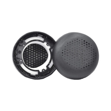 Ersatz-Ohrpolster für AKG Y500, Memory-Schaumstoff + PU-Leder, Schwarz, 1 Paar