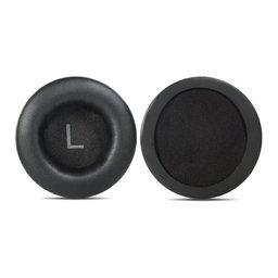 Ersatz-Ohrpolster für AKG K52, K72, K92, K240, Memory-Schaumstoff + PU-Leder, Schwarz, 1 Paar