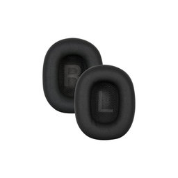 Ersatz-Ohrpolster für Apple AirPods Max, Textil, Schwarz, Kühlgel, 1 Paar