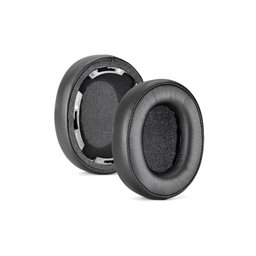 Ersatz-Ohrpolster für Audio-Technica ATH-SR50, SR50BT, Memory-Schaumstoff + PU-Leder, Schwarz, 1 Paar