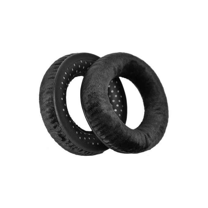 Ersatz-Ohrpolster für Beyerdynamic DT440, DT660, DT990 Pro, Textil, Schwarz, 1 Paar