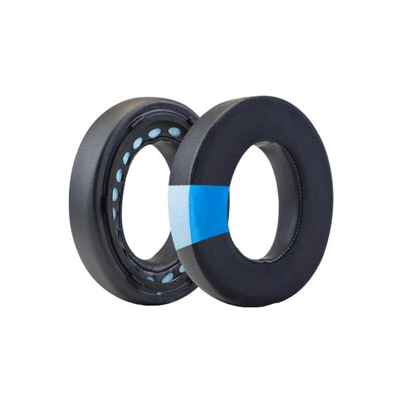 Ersatz-Ohrpolster für Bose NC700, Memory-Schaumstoff + Textil + PU-Leder, Schwarz, Kühlgel, 1 Paar