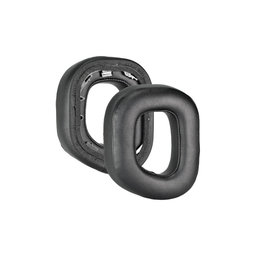 Ersatz-Ohrpolster für Corsair HS80, Memory-Schaumstoff + PU-Leder, Schwarz, 1 Paar