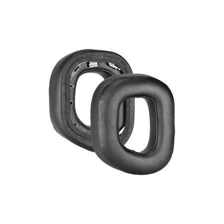 Ersatz-Ohrpolster für Corsair HS80, Memory-Schaumstoff + PU-Leder, Schwarz, 1 Paar