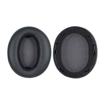 Ersatz-Ohrpolster für Edifier W820NB, Memory-Schaumstoff + PU-Leder, Schwarz, 1 Paar