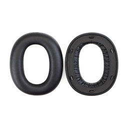 Ersatz-Ohrpolster für Edifier W860NB Pro, WH950NB, Memory-Schaumstoff + PU-Leder, Schwarz, 1 Paar