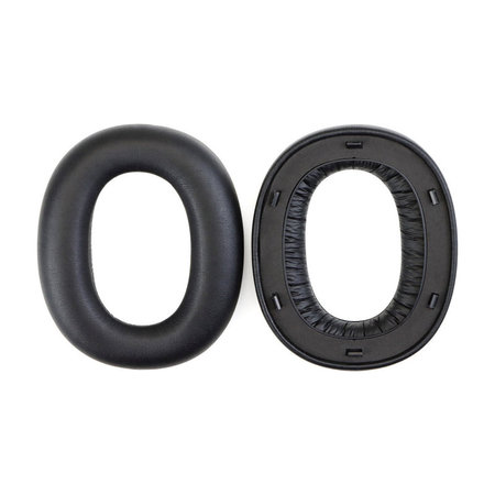 Ersatz-Ohrpolster für Edifier W860NB Pro, WH950NB, Memory-Schaumstoff + PU-Leder, Schwarz, 1 Paar