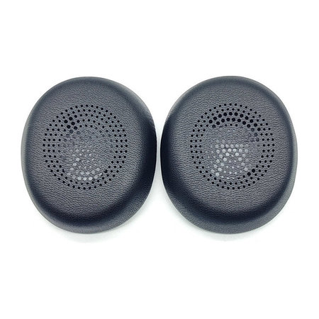 Ersatz-Ohrpolster für Jabra Evolve2 30, Memory-Schaumstoff + PU-Leder, Schwarz, 1 Paar