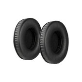 Ersatz-Ohrpolster für JBL Synchros E50BT, Memory-Schaumstoff + PU-Leder, Schwarz, 1 Paar