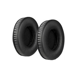 Ersatz-Ohrpolster für JBL Synchros E50BT, Memory-Schaumstoff + PU-Leder, Schwarz, 1 Paar
