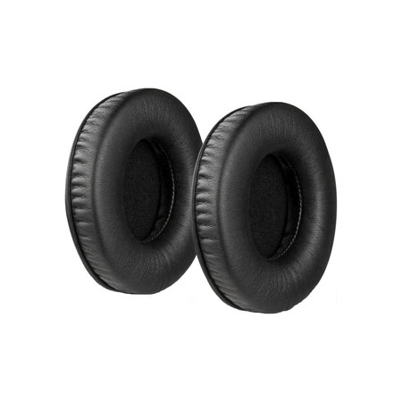 Ersatz-Ohrpolster für JBL Synchros E50BT, Memory-Schaumstoff + PU-Leder, Schwarz, 1 Paar
