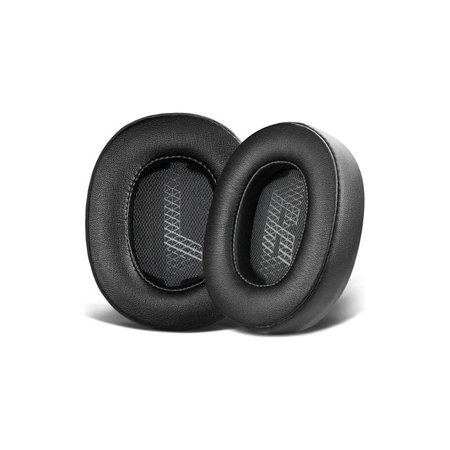 Ersatz-Ohrpolster für JBL Live 500BT, 500BTNC, Memory-Schaumstoff + PU-Leder, Schwarz, 1 Paar