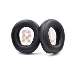 Ersatz-Ohrpolster für JBL Quantum One, Memory-Schaumstoff + PU-Leder, Schwarz, 1 Paar