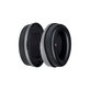 Ersatz-Ohrpolster für Kingston HyperX Cloud Orbit S, Memory-Schaumstoff + PU-Leder, Schwarz, 1 Paar