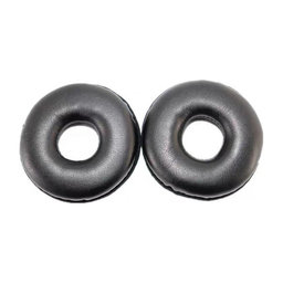 Ersatz-Ohrpolster für Logitech H600, H390, H609, Memory-Schaumstoff + PU-Leder, Schwarz, 1 Paar