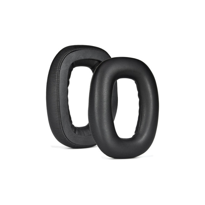 Ersatz-Ohrpolster mit Magnet für Logitech Astro A30, Memory-Schaumstoff + PU-Leder, Schwarz, 1 Paar