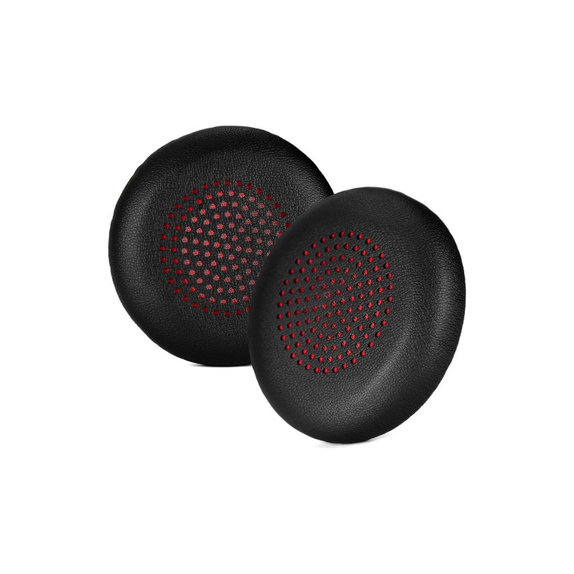 Ersatz-Ohrpolster für Plantronics Voyager Focus UC, PU-Leder, Schwarz, 1 Paar