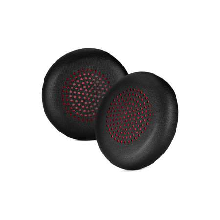 Ersatz-Ohrpolster für Plantronics Voyager Focus UC, PU-Leder, Schwarz, 1 Paar