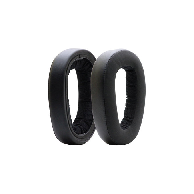 Ersatz-Ohrpolster für Sennheiser GSP500, GSP600, Memory-Schaumstoff + PU-Leder, Schwarz, 1 Paar