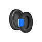 Ersatz-Ohrpolster für Sony WH-1000XM3, Memory-Schaumstoff + Textil + Leder, Schwarz, Kühlgel, 1 Paar