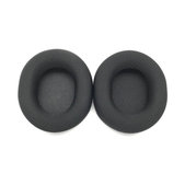 Ersatz-Ohrpolster für Steelseries Arctics 1, 3, 5, 7, 9 Pro, Memory-Schaumstoff + Textil, Schwarz, 1 Paar