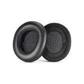 Ersatz-Ohrpolster für Steelseries Nova Pro, Memory-Schaumstoff + PU-Leder, Schwarz, 1 Paar