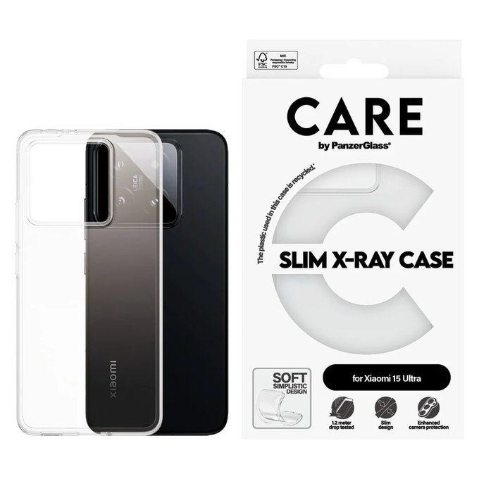 Hülle X-Ray für Xiaomi 15 Ultra, Transparent, PanzerGlass