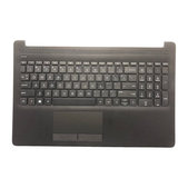 HP 15-db - Abdeckung C (Armlehne) + Tastatur (US) - 77034787 Genuine Service Pack