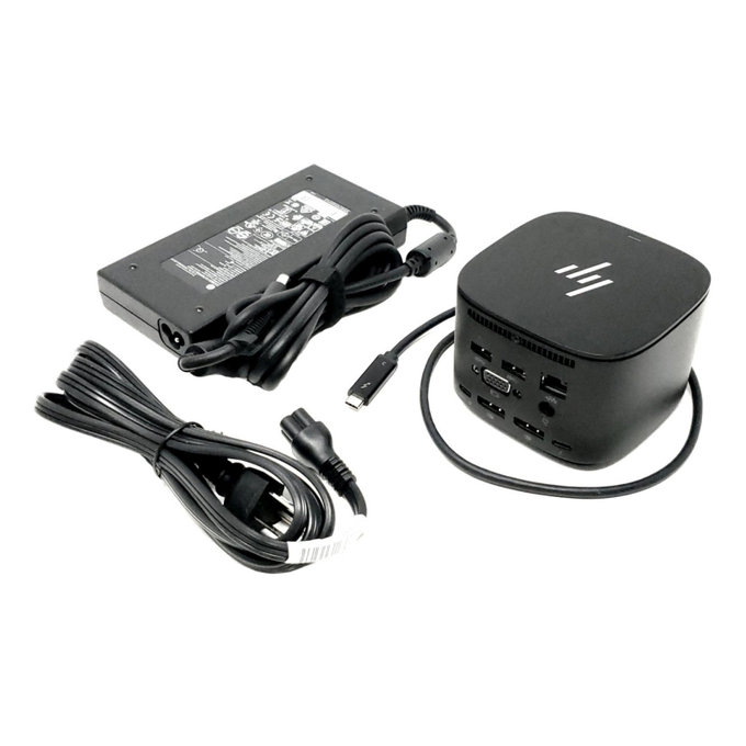 HP - Docking-Station Thunderbolt G2 (USB-C) Refurbished