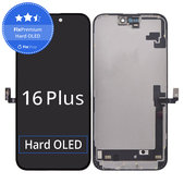 Apple iPhone 16 Plus - LCD Display + Touchscreen Front Glas + Rahmen Hard OLED FixPremium