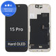 Apple iPhone 15 Pro - LCD Display + Touchscreen Front Glas + Rahmen Hard OLED FixPremium