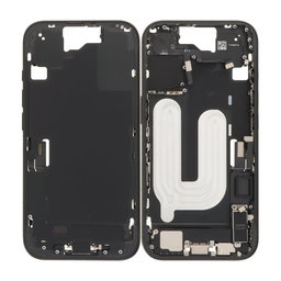 Apple iPhone 16 - Mittelrahmen + Power-, Lautstärke- und Kameratasten (Black)