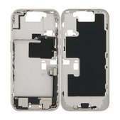 Apple iPhone 16 Pro - Mittelrahmen + Power-, Lautstärke- und Kameratasten (White Titanium)