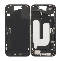 Apple iPhone 16 Plus - Mittelrahmen + Power-, Lautstärke- und Kameratasten (Black)