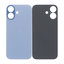 Apple iPhone 17 - Backcover Glas Vergrössertes Ringloch für die Kamera (Mist Blue)