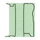 Samsung Galaxy Z Fold 7 F966B - LCD Klebestreifen Sticker (Adhesive) (Main) - GH81-27718A Genuine Service Pack