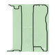 Samsung Galaxy Z Fold 7 F966B - LCD Klebestreifen Sticker (Adhesive) (Main) - GH81-27718A Genuine Service Pack