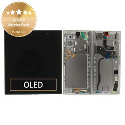 Samsung Galaxy Z Fold 7 F966B - LCD Display + Touchscreen Front Glas + Rahmen (Silver Shadow) - GH82-37548A Genuine Service Pack