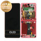 Samsung Galaxy Z Flip 7 F766B - LCD Display + Touchscreen Front Glas + Rahmen (Coralred) - GH82-37581D Genuine Service Pack