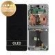 Samsung Galaxy Z Flip 7 F766B - LCD Display + Touchscreen Front Glas + Rahmen (Mint) - GH82-37581E Genuine Service Pack