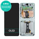 Samsung Galaxy Z Flip 7 F766B - LCD Display + Touchscreen Front Glas + Rahmen (Mint) OLED