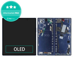 Samsung Galaxy Z Fold 7 F966B - LCD Display + Touchscreen Front Glas + Rahmen (Blue Shadow) OLED