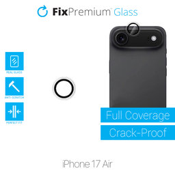 FixPremium Glass - Gehärtetes Glas für Rückkamera ohne Rahmen für iPhone 17 Air