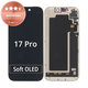 Display für iPhone 17 Pro, Touchscreen-Glas mit Rahmen, Refurbished